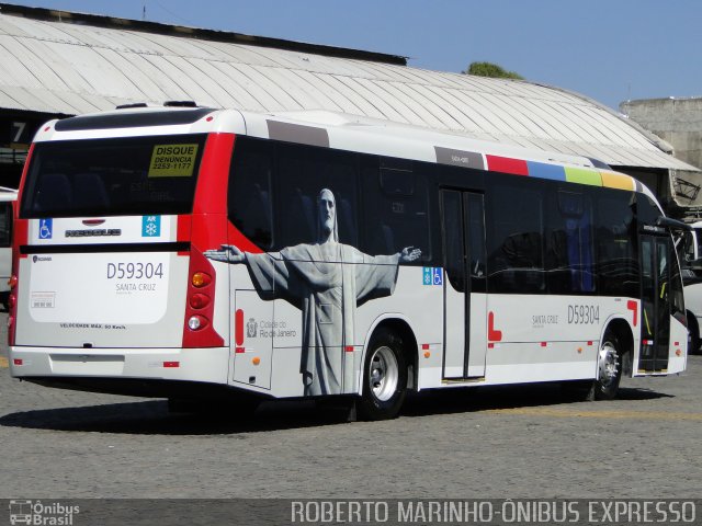 Viação Andorinha Rio D59304 na cidade de Rio de Janeiro, Rio de Janeiro, Brasil, por Roberto Marinho - Ônibus Expresso. Número da foto: #1484554.