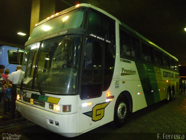 Empresa Gontijo de Transportes 15075 na cidade de Belo Horizonte, Minas Gerais, Brasil, por Fabri Ferreira. ID da foto: 1485734.