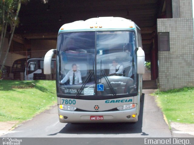 Viação Garcia 7800 na cidade de Apucarana, Paraná, Brasil, por Emanoel Diego.. Número da foto: #1485404.
