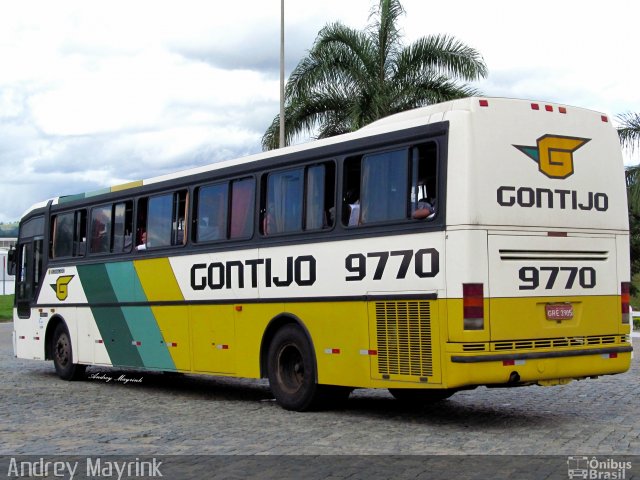 Empresa Gontijo de Transportes 9770 na cidade de Perdões, Minas Gerais, Brasil, por Andrey Gustavo. ID da foto: 1486540.