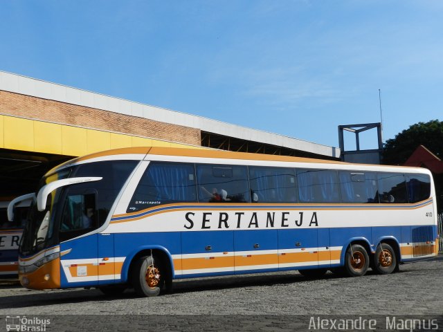 Viação Sertaneja 410 na cidade de Divinópolis, Minas Gerais, Brasil, por Alexandre  Magnus. Número da foto: #1486732.