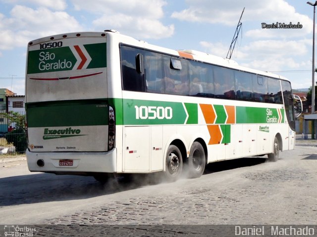 Cia. São Geraldo de Viação 10500 na cidade de Jequié, Bahia, Brasil, por Daniel  Machado. Número da foto: #1488449.