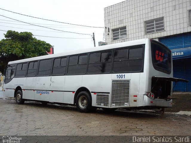 WF Transportes 1001 na cidade de Praia Grande, São Paulo, Brasil, por Daniel Santos Sardi. Número da foto: #1486642.