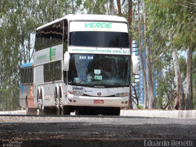 EB Silvério Viagens e Turismo 7800 na cidade de Cuiabá, Mato Grosso, Brasil, por Eduardo Benetti . Número da foto: #1488650.