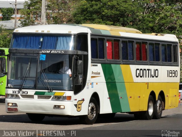 Empresa Gontijo de Transportes 11330 na cidade de Teresina, Piauí, Brasil, por João Victor. Número da foto: #1487425.