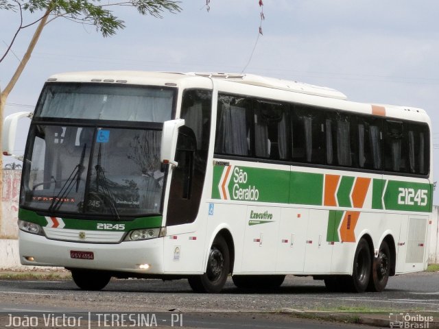 Cia. São Geraldo de Viação 21245 na cidade de Teresina, Piauí, Brasil, por João Victor. Número da foto: #1488508.