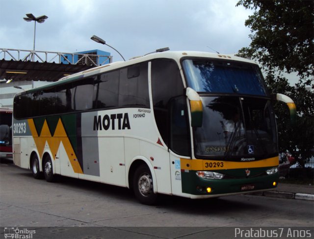 Viação Motta 30293 na cidade de São Paulo, São Paulo, Brasil, por Cristiano Soares da Silva. Número da foto: #1487965.