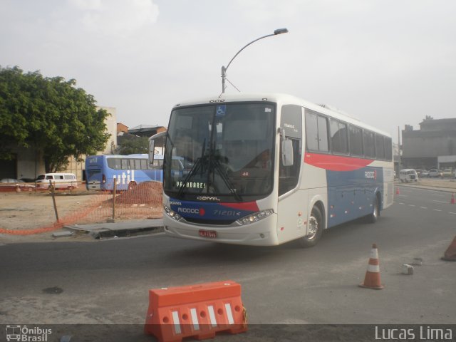 Viação Riodoce 71201 na cidade de Rio de Janeiro, Rio de Janeiro, Brasil, por Lucas Lima. Número da foto: #1486865.