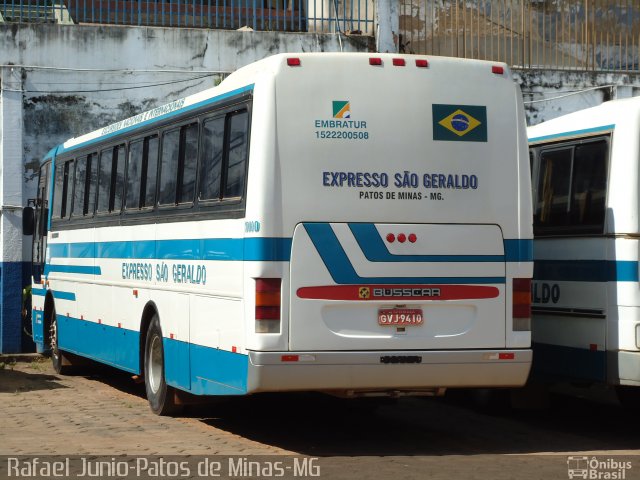 Expresso São Geraldo 10000 na cidade de Patos de Minas, Minas Gerais, Brasil, por RAFAEL  JUNIO FONSECA. ID da foto: 1487131.