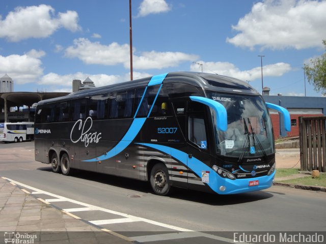 Empresa de Ônibus Nossa Senhora da Penha 52007 na cidade de Porto Alegre, Rio Grande do Sul, Brasil, por Eduardo Machado. ID da foto: 1486791.