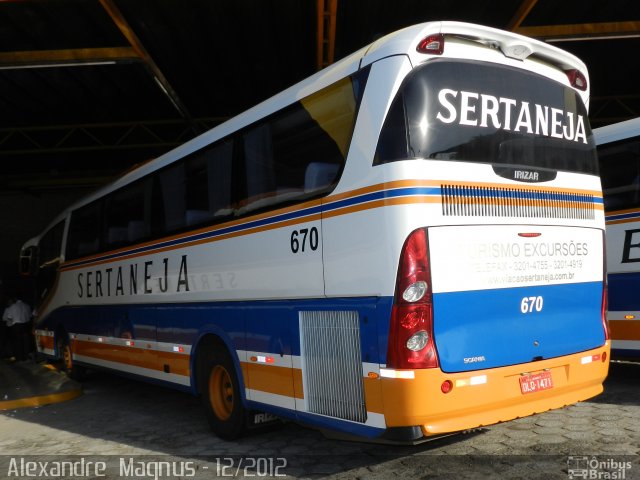 Viação Sertaneja 670 na cidade de Divinópolis, Minas Gerais, Brasil, por Alexandre  Magnus. Número da foto: #1486710.