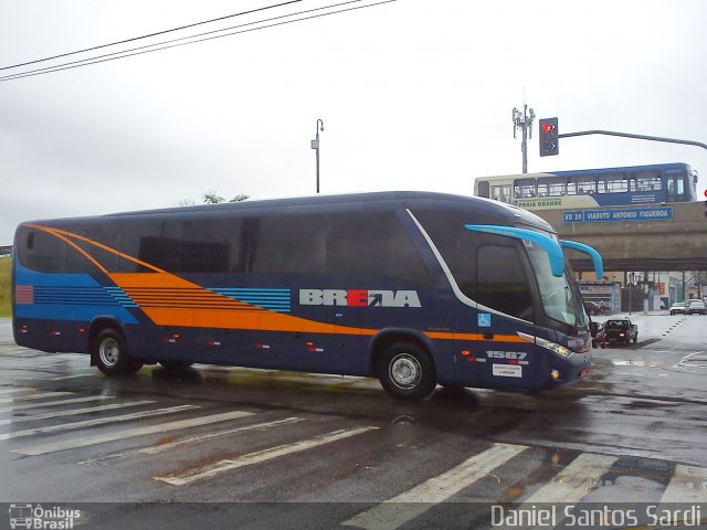 Breda Transportes e Serviços 1567 na cidade de Praia Grande, São Paulo, Brasil, por Daniel Santos Sardi. Número da foto: #1486664.