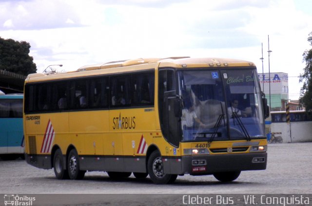 Viação Itapemirim 44015 na cidade de Vitória da Conquista, Bahia, Brasil, por Cleber Bus. Número da foto: #1487379.
