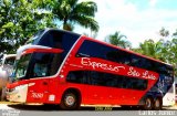 Expresso São Luiz 7680 na cidade de Goiânia, Goiás, Brasil, por Carlos Júnior. Número da foto: #:id.