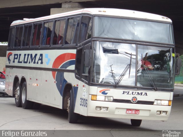 Pluma Conforto e Turismo 3306 na cidade de São Paulo, São Paulo, Brasil, por Felipe Gonzales. ID da foto: 1489396.