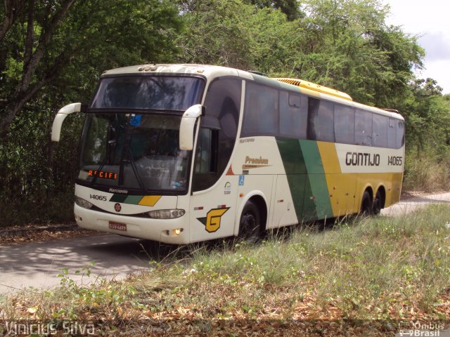 Empresa Gontijo de Transportes 14065 na cidade de Recife, Pernambuco, Brasil, por Vinicius Silva. Número da foto: #1490071.