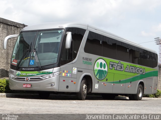 Turismo Três Amigos RJ 502.167 na cidade de Mesquita, Rio de Janeiro, Brasil, por Josenilton  Cavalcante da Cruz. ID da foto: 1489370.