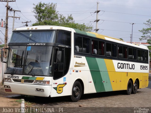 Empresa Gontijo de Transportes 15895 na cidade de Teresina, Piauí, Brasil, por João Victor. ID da foto: 1490292.