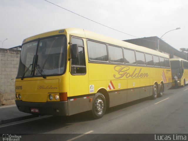 Viação Itapemirim 45015 na cidade de Rio de Janeiro, Rio de Janeiro, Brasil, por Lucas Lima. ID da foto: 1489865.