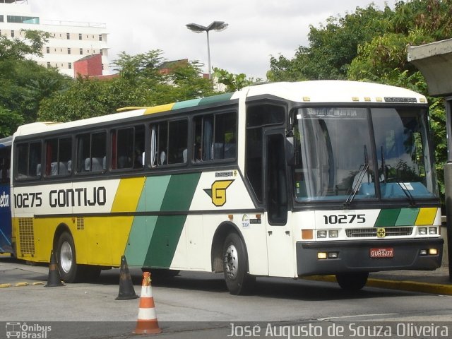 Empresa Gontijo de Transportes 10275 na cidade de São Paulo, São Paulo, Brasil, por José Augusto de Souza Oliveira. ID da foto: 1489849.