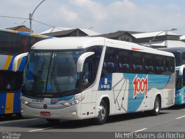 Auto Viação 1001 RJ 108.453 na cidade de Rio de Janeiro, Rio de Janeiro, Brasil, por Michel Soares da Rocha. Número da foto: #1489475.