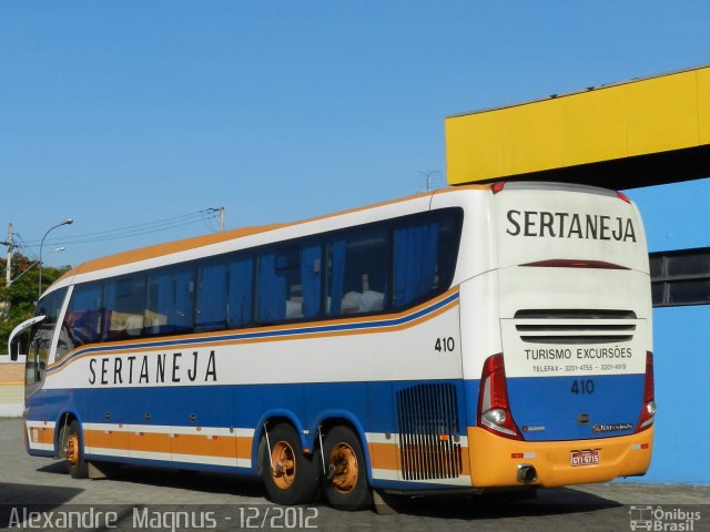 Viação Sertaneja 410 na cidade de Divinópolis, Minas Gerais, Brasil, por Alexandre  Magnus. Número da foto: #1488872.