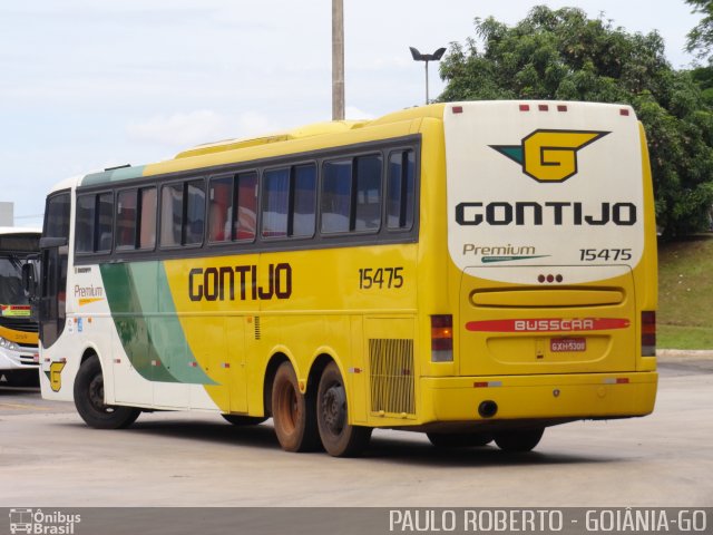 Empresa Gontijo de Transportes 15475 na cidade de Goiânia, Goiás, Brasil, por Paulo Roberto de Morais Amorim. Número da foto: #1490546.