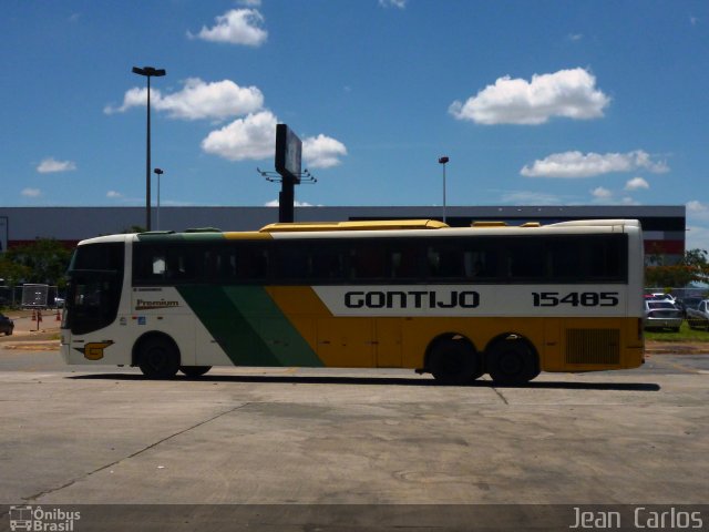 Empresa Gontijo de Transportes 15485 na cidade de Goiânia, Goiás, Brasil, por Jean  Carlos. ID da foto: 1489772.