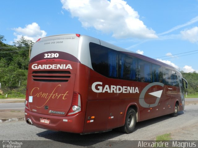 Expresso Gardenia 3230 na cidade de Divinópolis, Minas Gerais, Brasil, por Alexandre  Magnus. Número da foto: #1488879.