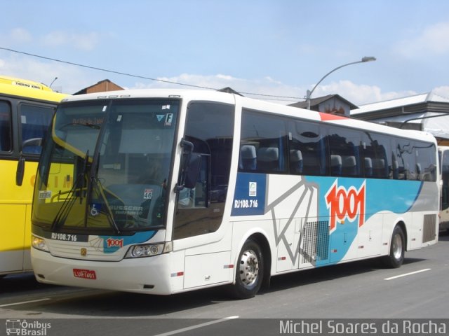 Auto Viação 1001 RJ 108.716 na cidade de Rio de Janeiro, Rio de Janeiro, Brasil, por Michel Soares da Rocha. Número da foto: #1489486.