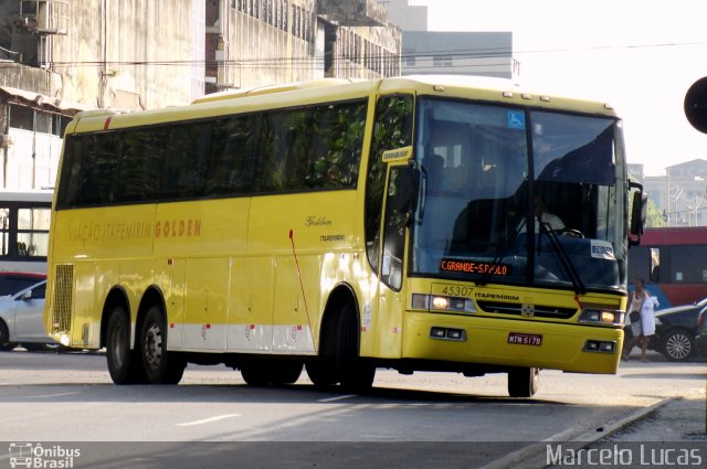 Viação Itapemirim 45307 na cidade de Rio de Janeiro, Rio de Janeiro, Brasil, por Marcelo Lucas. Número da foto: #1488960.