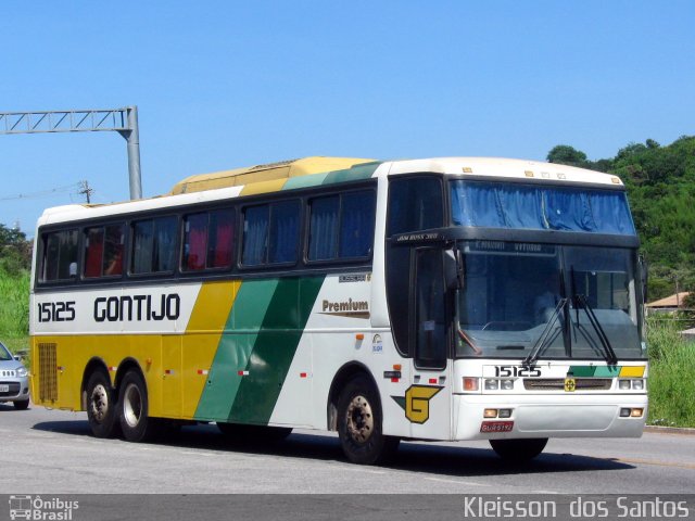 Empresa Gontijo de Transportes 15125 na cidade de Sabará, Minas Gerais, Brasil, por Kleisson  dos Santos. ID da foto: 1491041.