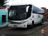 Viação Jauá 2332 na cidade de Maragogipe, Bahia, Brasil, por Mairan Santos. Número da foto: #:id.