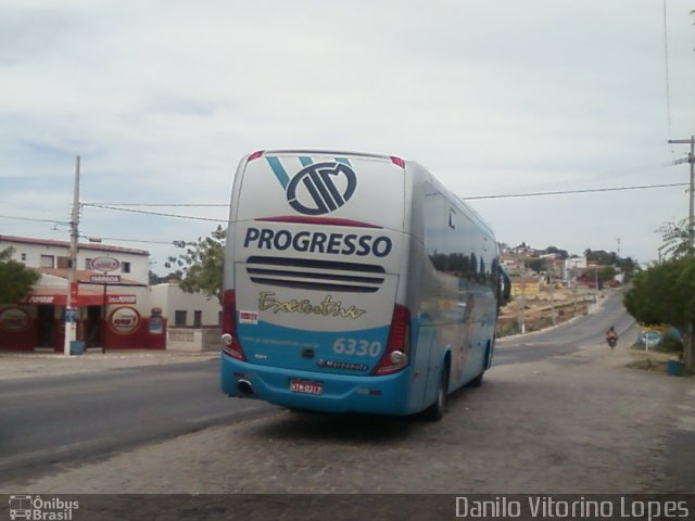 Auto Viação Progresso 6330 na cidade de Santa Luzia, Paraíba, Brasil, por Nícolas Vitorino Lopes. Número da foto: #1491281.