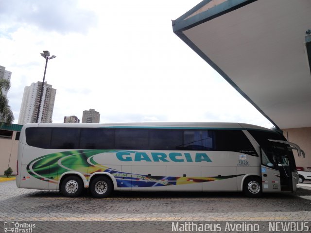 Viação Garcia 7836 na cidade de Curitiba, Paraná, Brasil, por Matthaeus Johnnattan Avelino. Número da foto: #1493265.