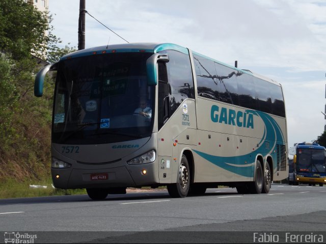 Viação Garcia 7572 na cidade de Jundiaí, São Paulo, Brasil, por Fábio  Ferreira. ID da foto: 1492603.