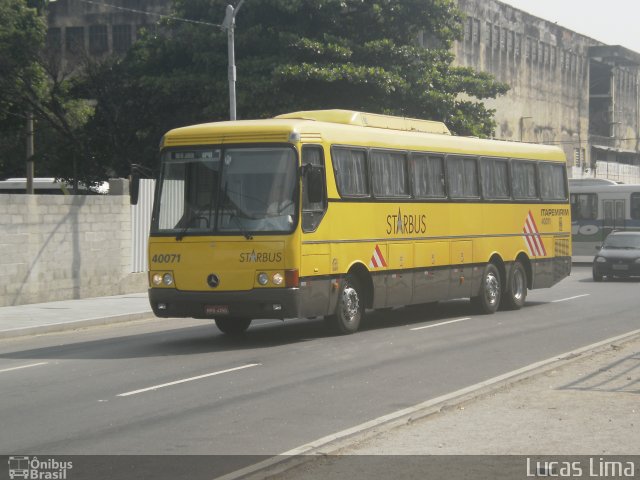 Viação Itapemirim 40071 na cidade de Rio de Janeiro, Rio de Janeiro, Brasil, por Lucas Lima. ID da foto: 1492224.