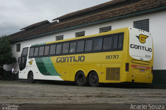 Empresa Gontijo de Transportes 11070 na cidade de Nanuque, Minas Gerais, Brasil, por Acácio Souza. Número da foto: #1491235.
