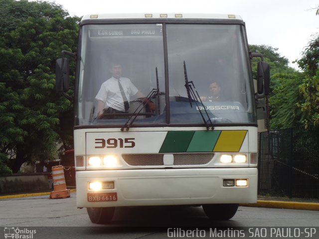 Empresa Gontijo de Transportes 3915 na cidade de São Paulo, São Paulo, Brasil, por Gilberto Martins. ID da foto: 1491988.