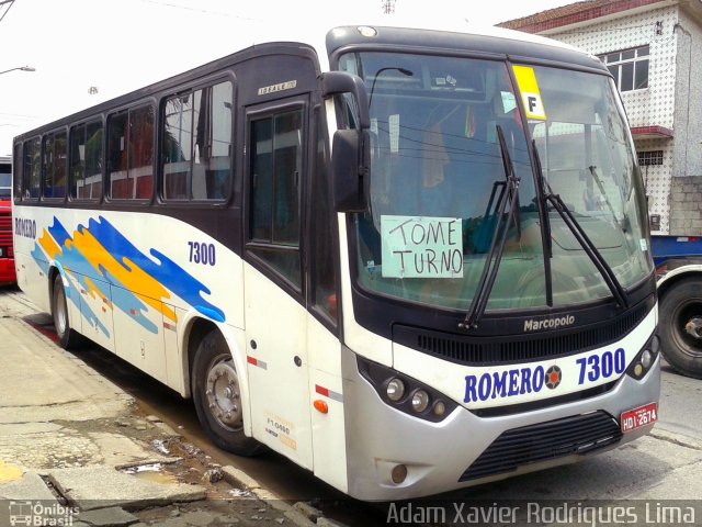 Turismo Romero 7300 na cidade de Santos, São Paulo, Brasil, por Adam Xavier Rodrigues Lima. Número da foto: #1491836.