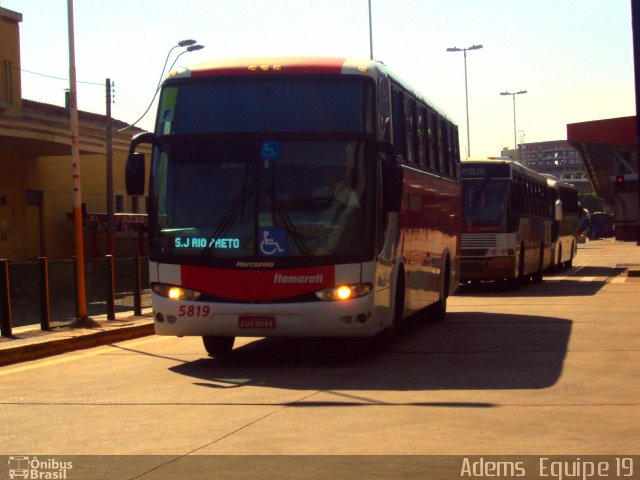 Expresso Itamarati 5819 na cidade de São José do Rio Preto, São Paulo, Brasil, por Adems  Equipe 19. ID da foto: 1493334.