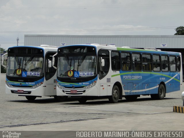 Viação Ponte Coberta RJ 190.091 na cidade de Mesquita, Rio de Janeiro, Brasil, por Roberto Marinho - Ônibus Expresso. Número da foto: #1492767.