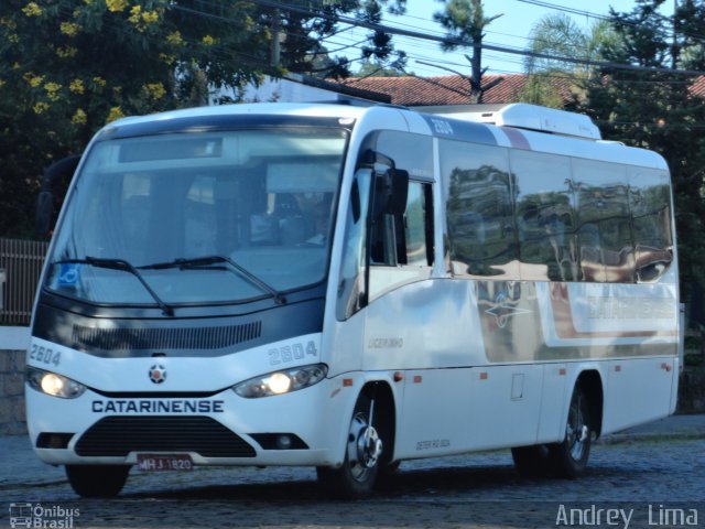 Auto Viação Catarinense 2604 na cidade de Joinville, Santa Catarina, Brasil, por Andrey  Lima. ID da foto: 1491162.