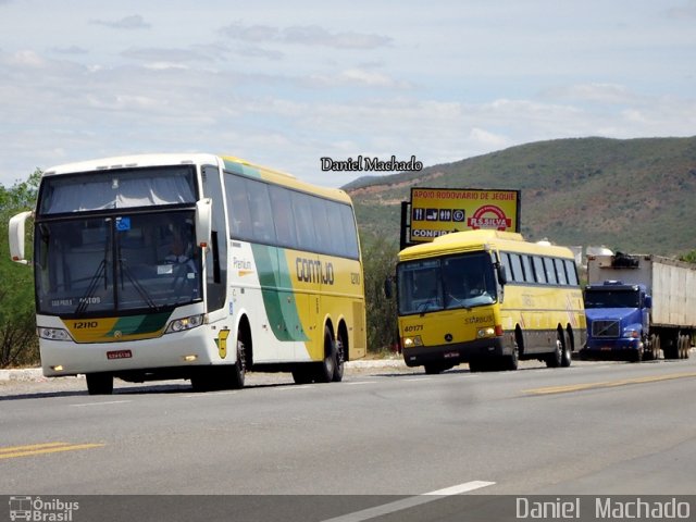Empresa Gontijo de Transportes 12110 na cidade de Jequié, Bahia, Brasil, por Daniel  Machado. Número da foto: #1492489.