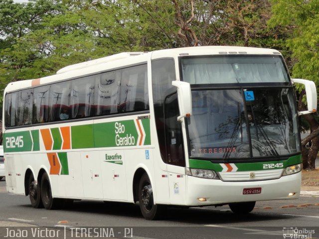 Cia. São Geraldo de Viação 21245 na cidade de Teresina, Piauí, Brasil, por João Victor. Número da foto: #1492726.