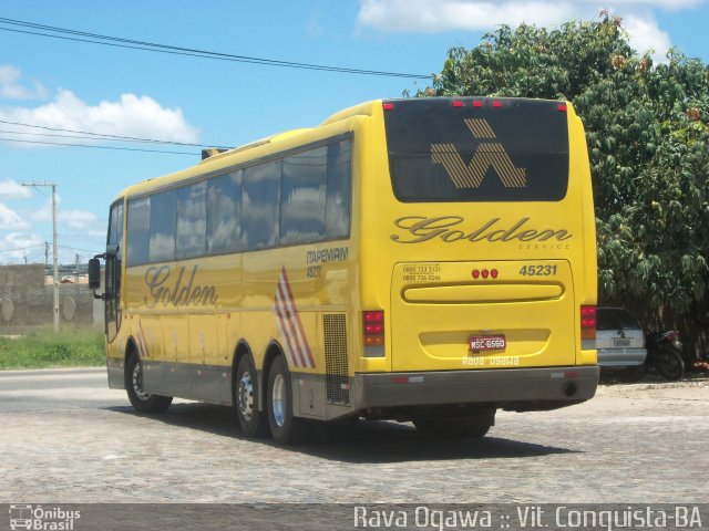 Viação Itapemirim 45231 na cidade de Vitória da Conquista, Bahia, Brasil, por Rava Ogawa. Número da foto: #1491101.