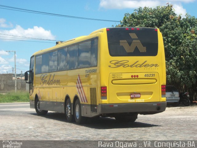 Viação Itapemirim 45231 na cidade de Vitória da Conquista, Bahia, Brasil, por Rava Ogawa. ID da foto: 1491101.