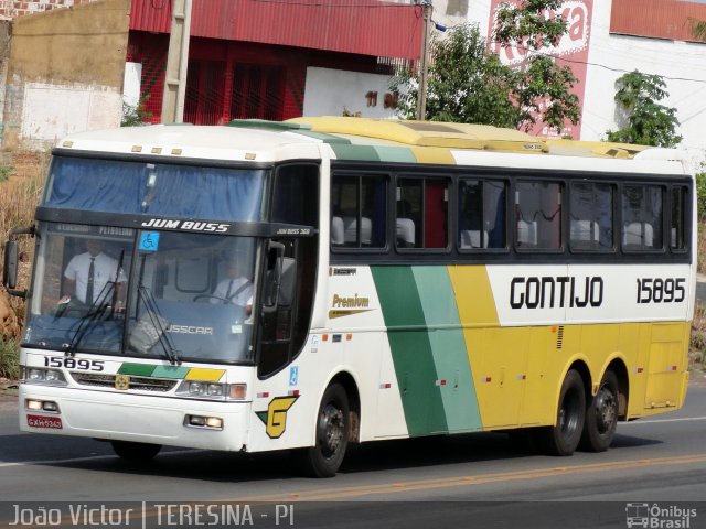 Empresa Gontijo de Transportes 15895 na cidade de Teresina, Piauí, Brasil, por João Victor. ID da foto: 1492709.