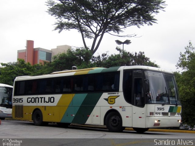 Empresa Gontijo de Transportes 3915 na cidade de São Paulo, São Paulo, Brasil, por Sandro Alves. Número da foto: #1491652.