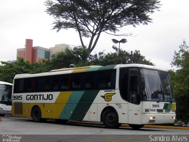 Empresa Gontijo de Transportes 3915 na cidade de São Paulo, São Paulo, Brasil, por Sandro Alves. ID da foto: 1491652.